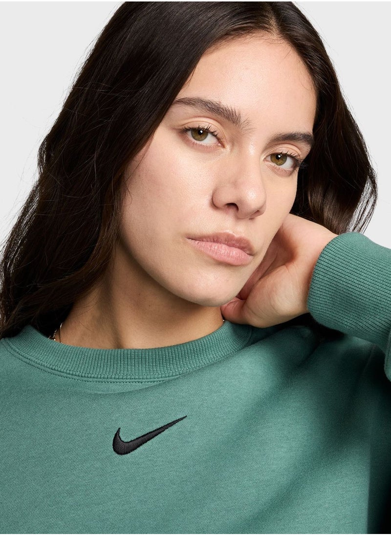 Nike Nsw Phoenix Fleece Oversized Crew Sweatshirt  - Image 3