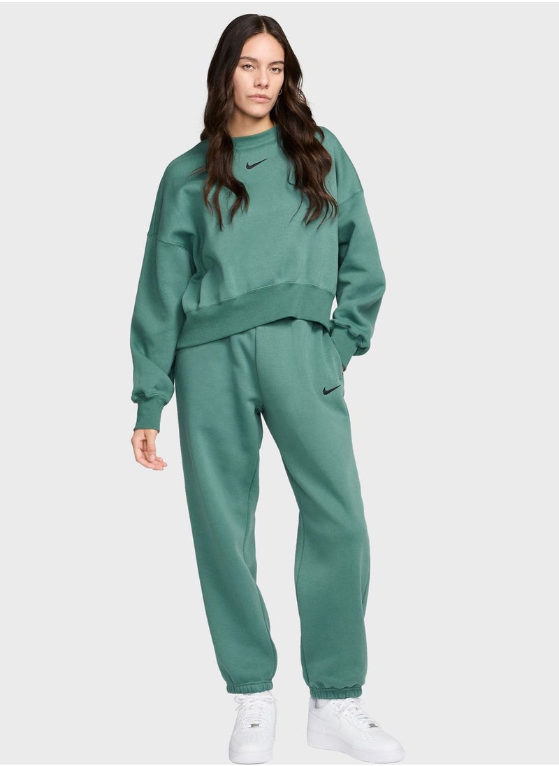 Nike Nsw Phoenix Fleece Oversized Crew Sweatshirt  - Image 5