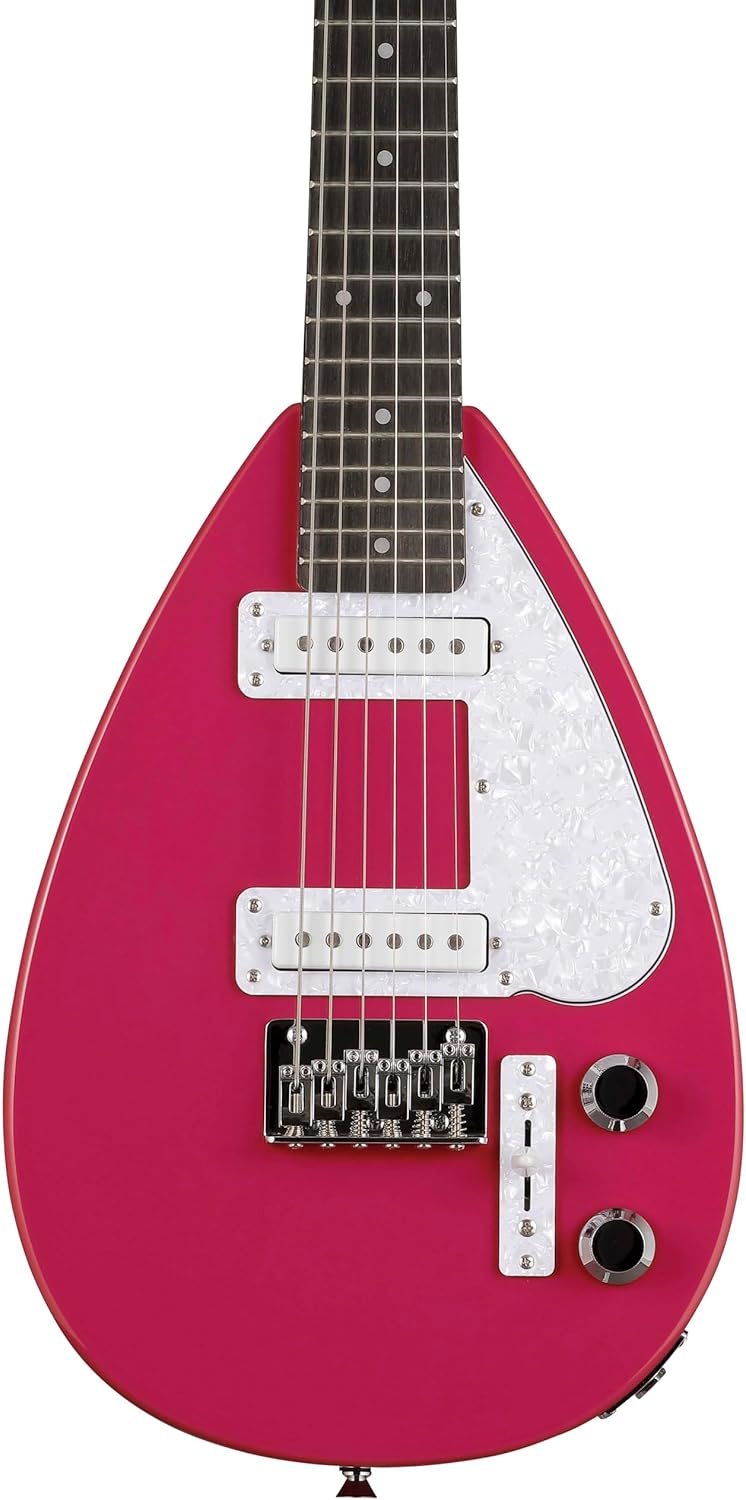 Vox Mark III Mini Electric Guitar - Loud Red - Image 4