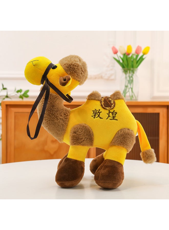 Simulation Desert Camel Plush Toy Doll Dunhuang Camel Doll Tourist Gifts Decoration Specialty Logo