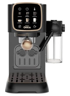 arzum okka Solo M Semi Automatic Espresso Machine - OK0032-400 - Black*Copper  - Image 3
