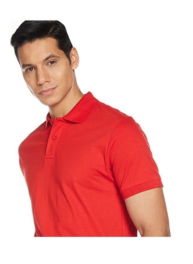 SANTHOME Men's Half Sleeve Polo T-Shirt with UV Protection  - Image 2