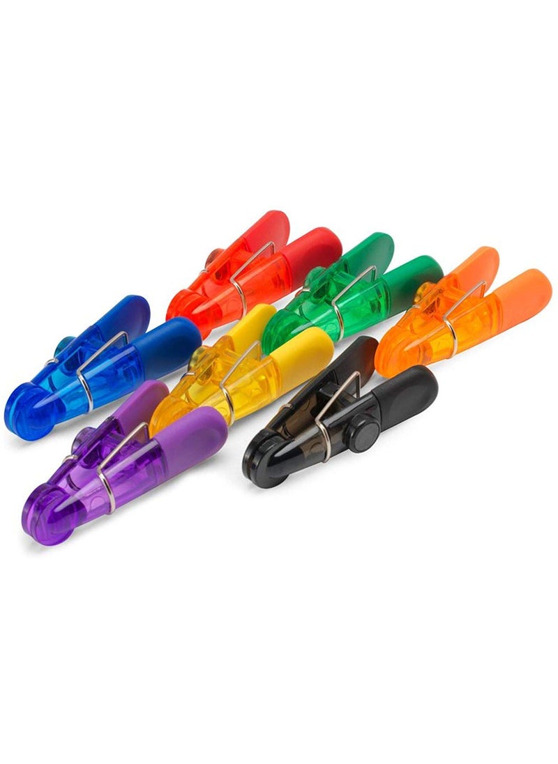 Kizmos Kizmos Magnetic Multipurpose Bag Clips Set of 7 Multicolored 