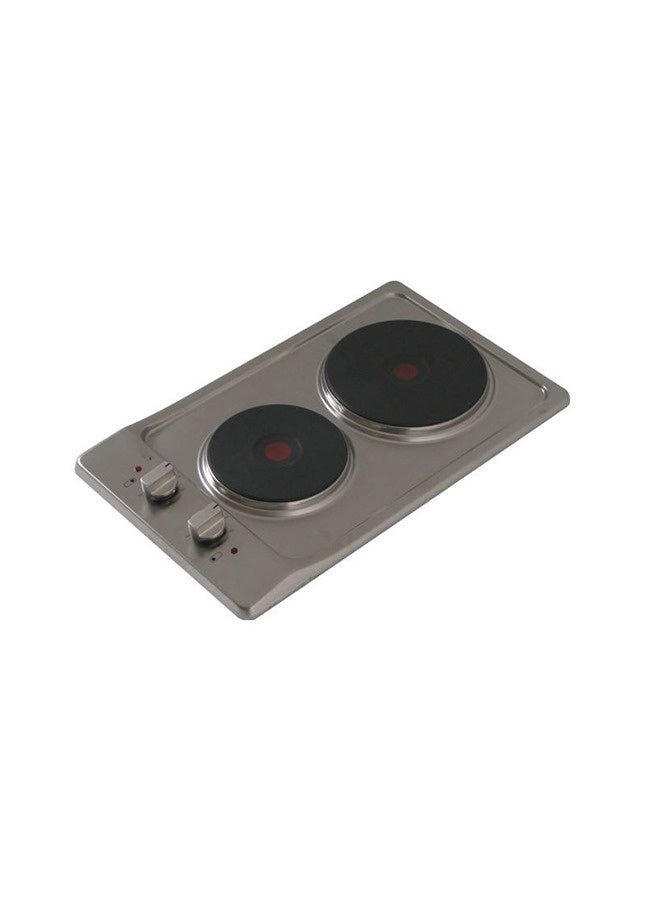 kitchen Line Electric Hob 30 CM - Stainless Steel - 2 Eyes - Switch to Control Temperature - D2003 - Image 5