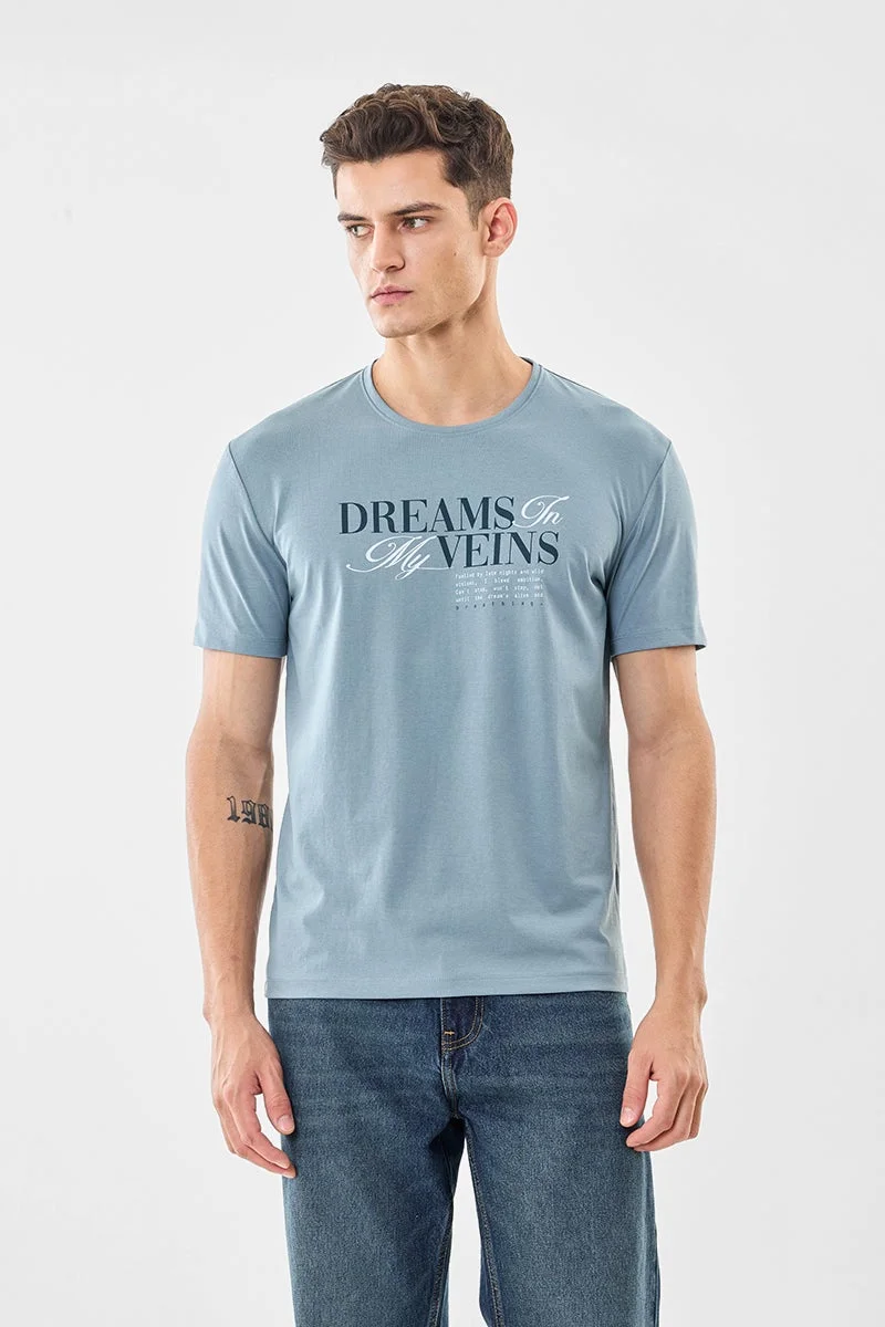 سنيتش تيشيرت بقصة عادية حلم في عروقي