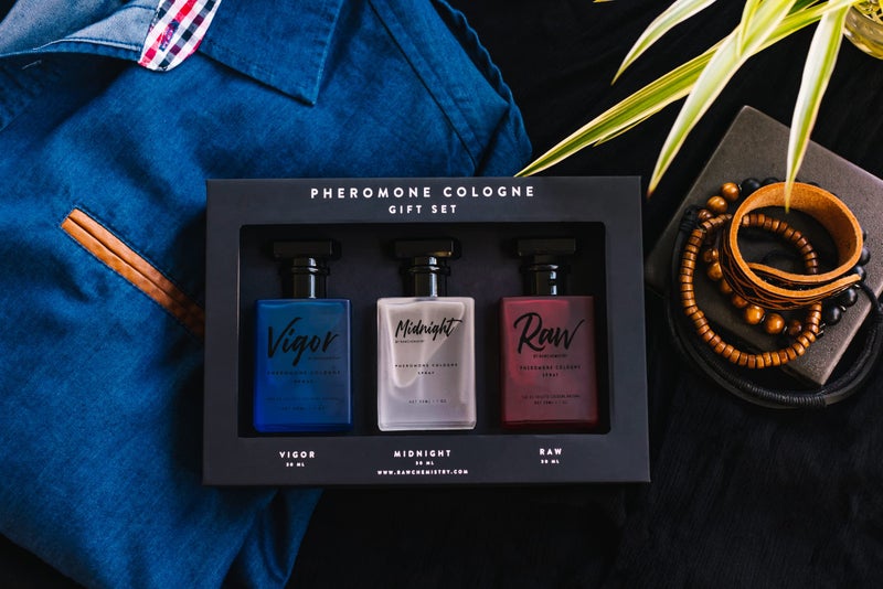 RawChemistry - A Pheromone Infused Mens Cologne Gift Set - Set of 3 Colognes - Image 2