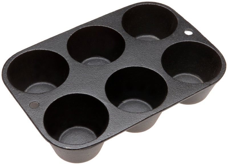 Old Mountain Muffin Pan - Pre-Seasoned Cast Iron 7-3/4 Inch by 5-1/2 inch By Old Mountain - Image 1
