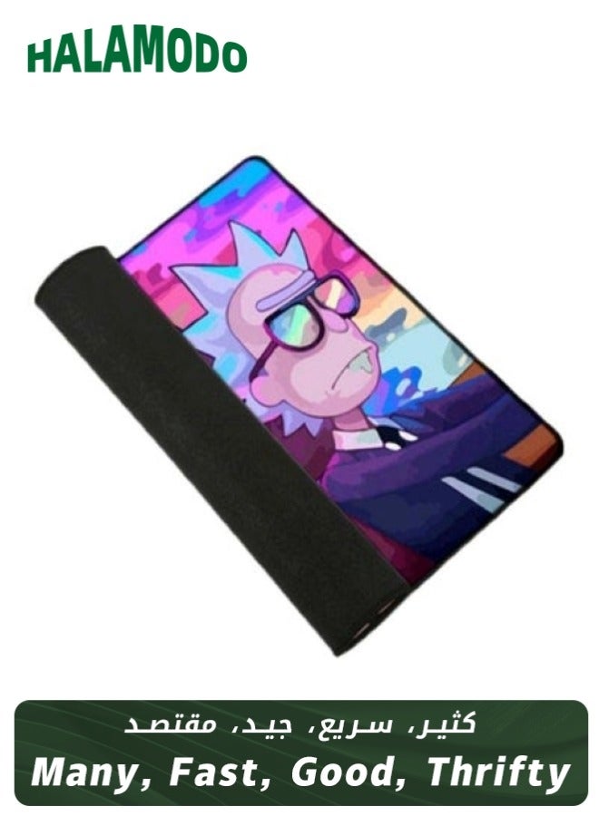 Rick And Morty Gaming Mouse Pad Colored with Rubber Anti-Slip Base 90*40cm - Image 1
