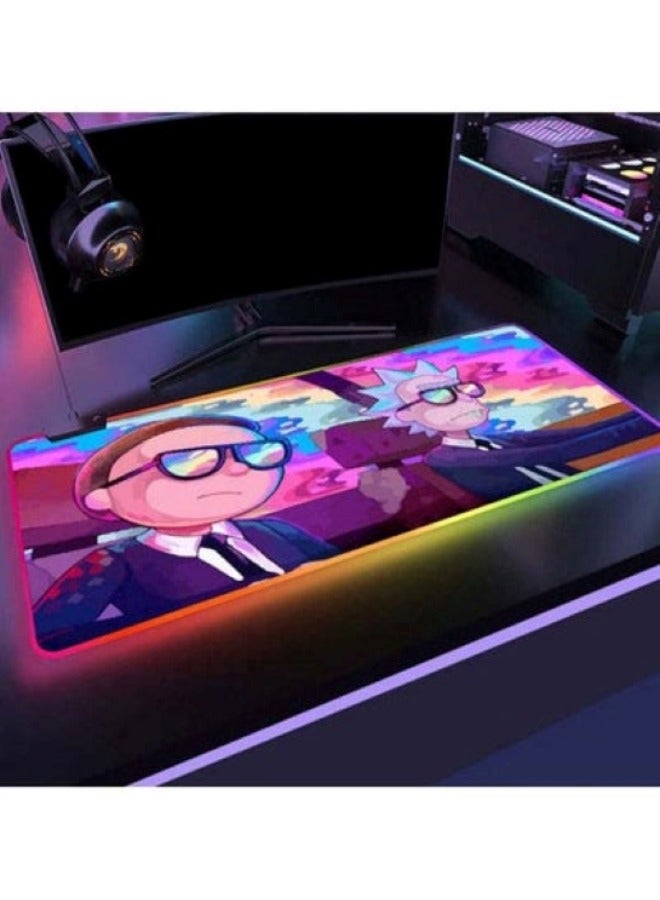 Rick And Morty Gaming Mouse Pad Colored with Rubber Anti-Slip Base 90*40cm - Image 3
