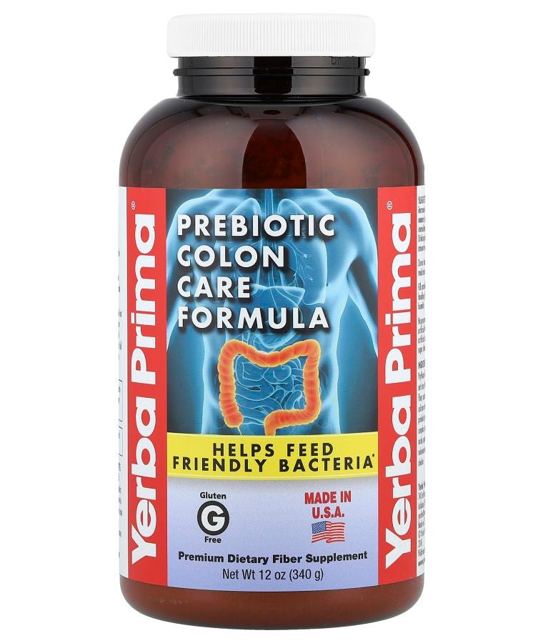 Yerba Prima Prebiotic Colon Care Formula 12 oz (340 g)