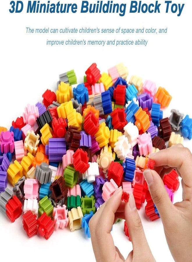 Perpetual Bliss Creative Bricks Building Blocks Educational Toys Brainy Block Set Puzzle Construction Games Development Hand Eye Coordination Birthday Return Gifts - Image 4