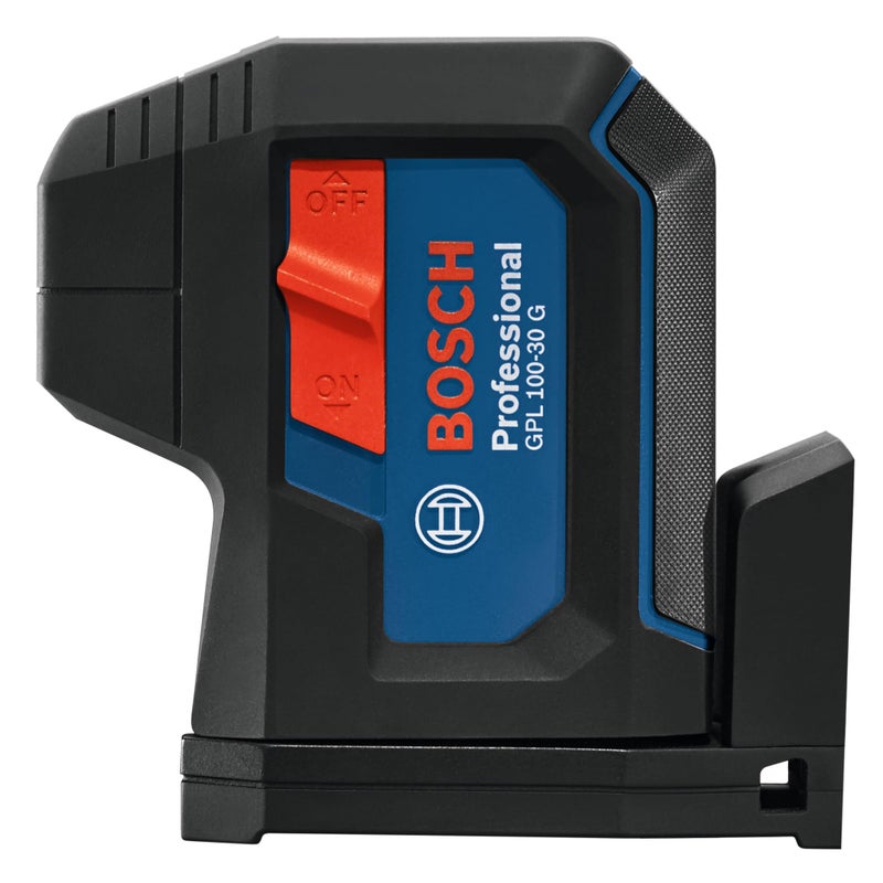 BOSCH بوش GPL100-30G ليزر محاذاة ذاتي التسوية شعاع أخضر، يتضمن 2 بطارية AA، قاعدة متعددة الاستخدامات مدمجة، وحقيبة حمل صلبة - Image 4