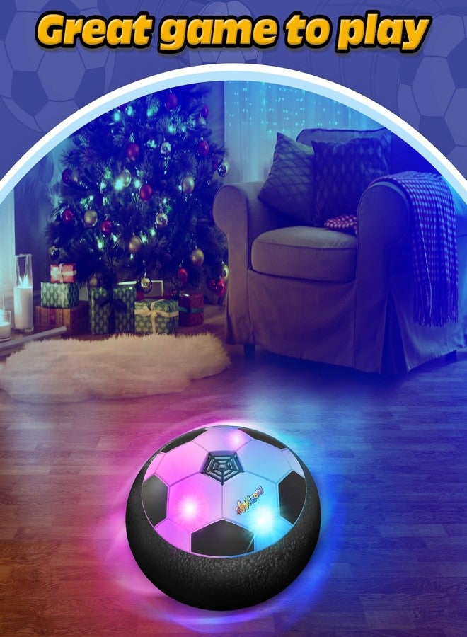 ShyLizard Hover Soccer Ball,Boys Toys Gifts for 3 4 5 6 7 8 Years Old,Air Power Kids Soccer Ball with LED Light,Hover Soccer Ball Indoor for Kids 3-5 6-8,Outdoor Indoor Game for Boys and Girls - Image 4