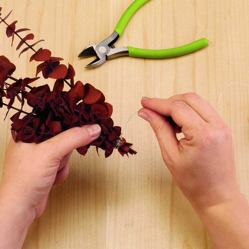 FloraCraft سلك زهور فلورا كرافت 26 قياس 270 قدم فضي لامع - Image 3