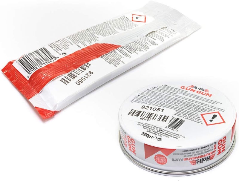 Holts Gun Gum Exhaust Repair Kit Paste 200 g + Bandage 1 Piece 1.25 m - Image 4