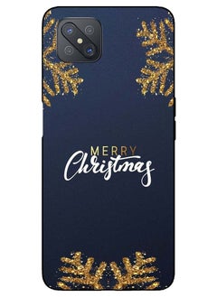 Service Zone Protective Printed Mobile Cover Merry Christmas And Happy New Year For Oppo A92S  - Image 1