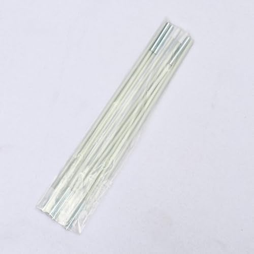 Lucky castle 2 White Kids Bed Tent Replacement Poles - 2 White Curved Poles Used on Our Children's Bed Tent - Image 3