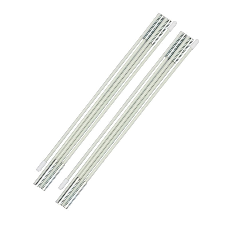 Lucky castle 2 White Kids Bed Tent Replacement Poles - 2 White Curved Poles Used on Our Children's Bed Tent - Image 5