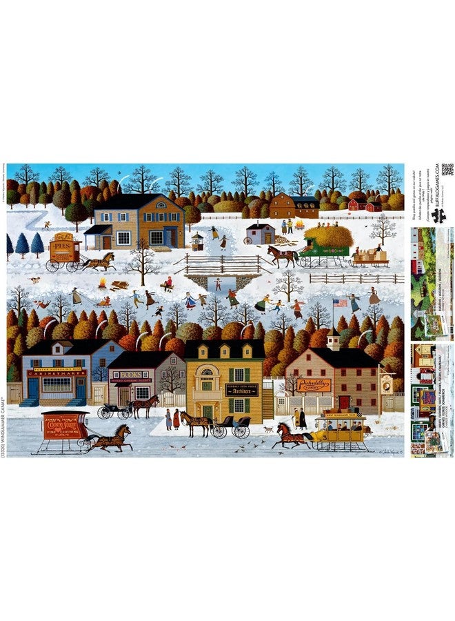 Buffalo Games - Charles Wysocki - Windjammer Canal - 1000 Piece Jigsaw Puzzle for Adults -Challenging Puzzle Perfect for Game Nights - Finished Size is 26.75 x 19.75 - Image 5