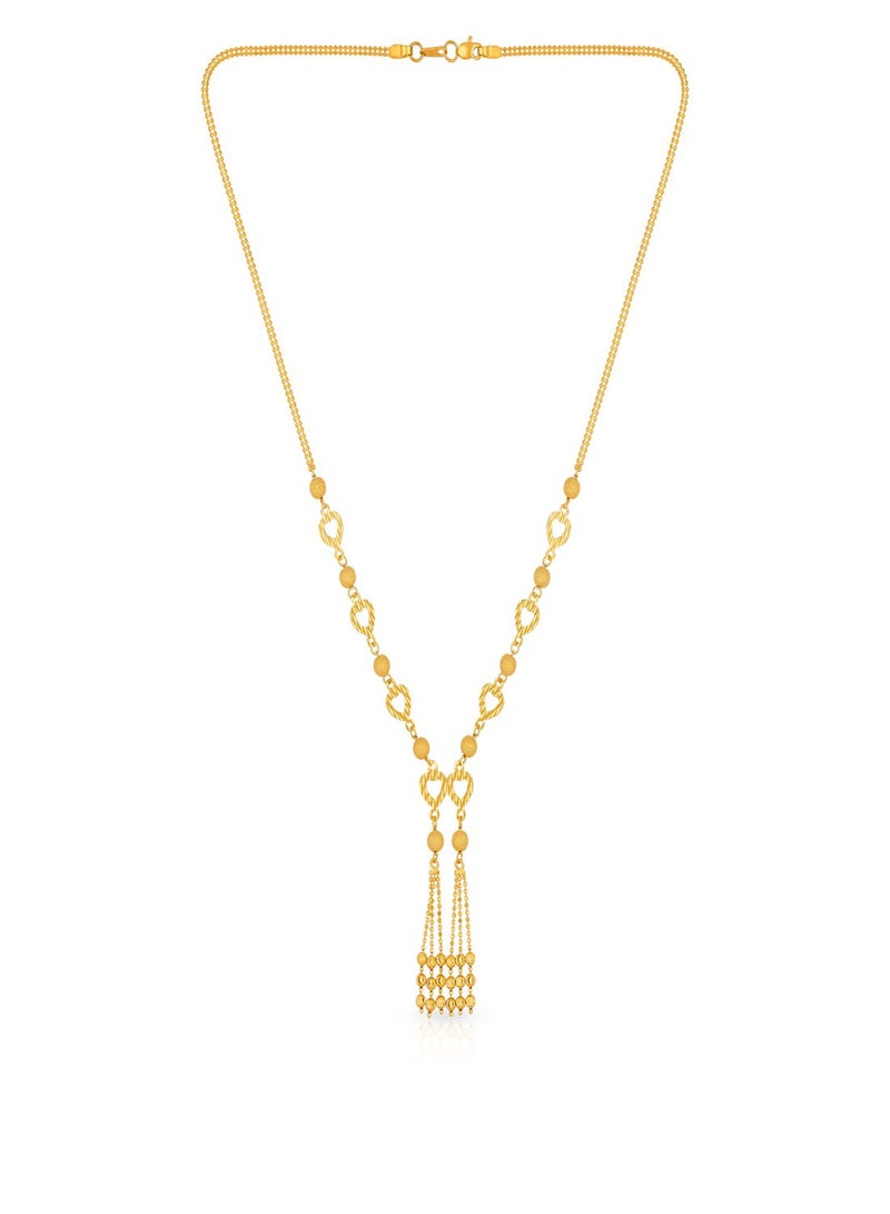 Malabar Gold and Diamonds 22k 916 Purity Malabar Gold Necklace AINKCR045Y19  - Image 1