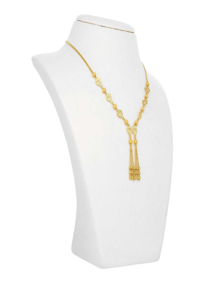Malabar Gold and Diamonds 22k 916 Purity Malabar Gold Necklace AINKCR045Y19  - Image 3