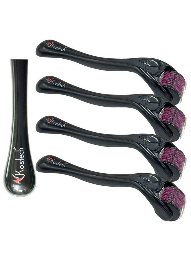 Kostech ديرما رولر (Kdr) 1 مم 540 إبر من سبائك التيتانيوم عبوة من 5 ديرما رولر 1 مم للبشرة - Image 1