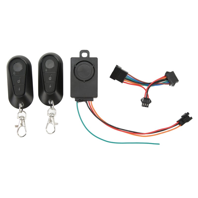Smart Anti Theft Bike Alarm Electric Scooter Wireless Anti Theft Alarm with Remote 36‑72V Universal - Image 1