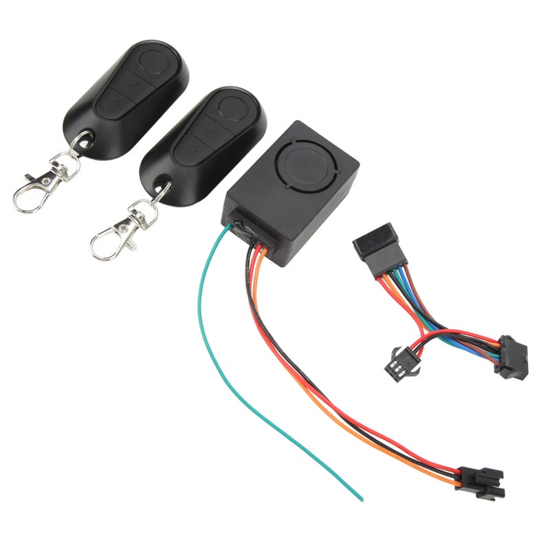 Smart Anti Theft Bike Alarm Electric Scooter Wireless Anti Theft Alarm with Remote 36‑72V Universal - Image 2