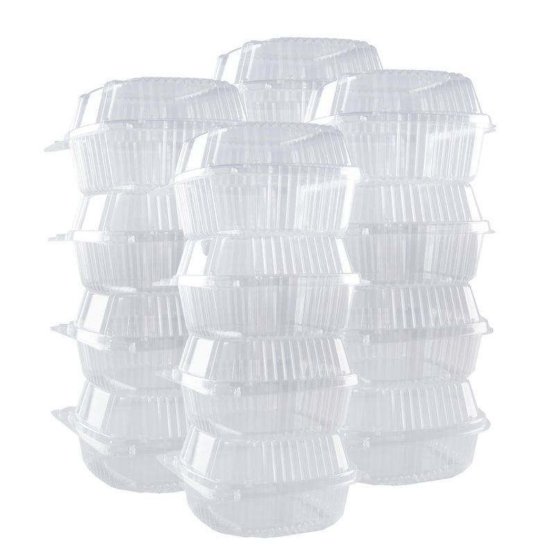 O'Creme OCREME Polystyrene HingedLid Container 6 Inch Wide x 31 Inch High for Mini Cake Pan Pack of 25 - Image 2
