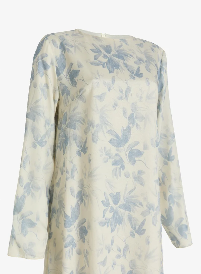 Khizana  Plus Size Floral Print Dress for Women | Best Price UAE