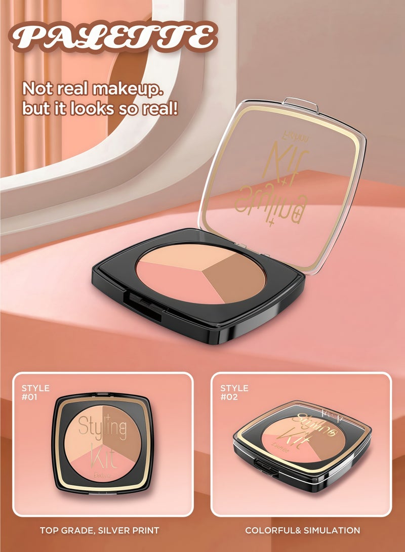 Lullaxx Kids Makeup Set for Girls with Mirror,Laptop Design, Little Girls Play Makeup, Toddler/Kids Makeup Set,Non-toxic Washable,Birthday Gifts for 3 4 5 6 7 8 9 10Years Old Girls,17pcs(Not Real Makeup) - Image 5