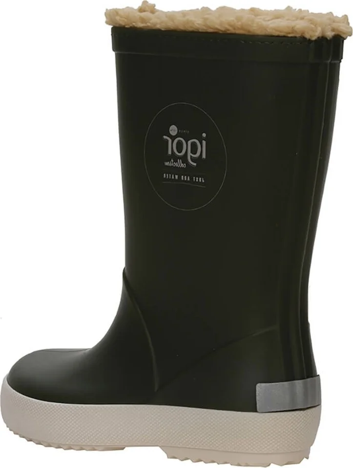 ايجور Splash Nautico Borreguito Khaki Boys Rain Boots