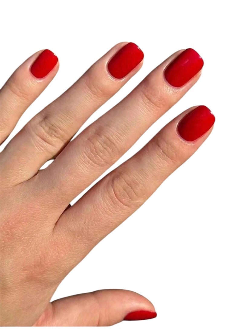 Shein Short square red nails 24PCS  - Image 1