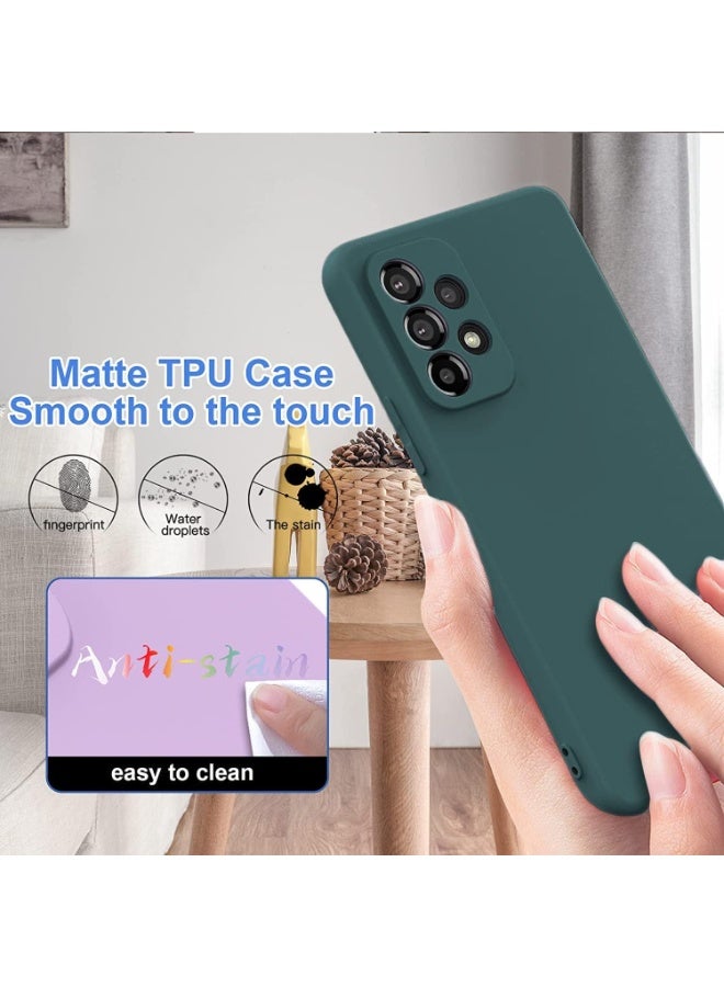 MUDISO Samsung Galaxy A53 5G Case Cover Stylish Slim Liquid Silicone Full-Body Protective Cover for Samsung Galaxy A53 5G - Image 2