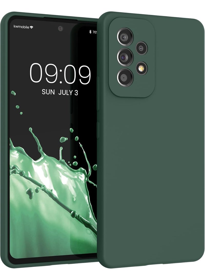 MUDISO Samsung Galaxy A53 5G Case Cover Stylish Slim Liquid Silicone Full-Body Protective Cover for Samsung Galaxy A53 5G - Image 1