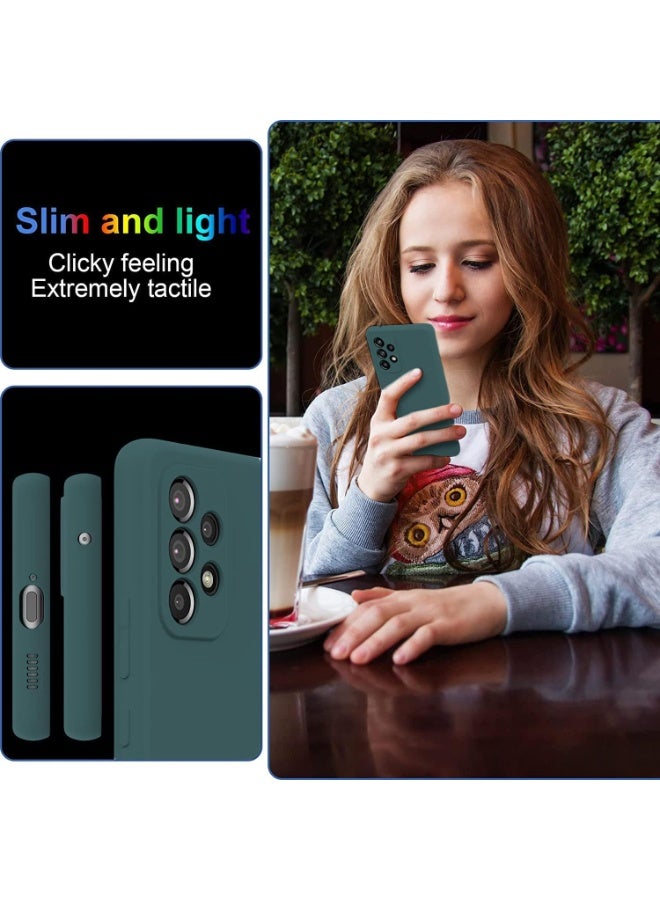 MUDISO Samsung Galaxy A53 5G Case Cover Stylish Slim Liquid Silicone Full-Body Protective Cover for Samsung Galaxy A53 5G - Image 5
