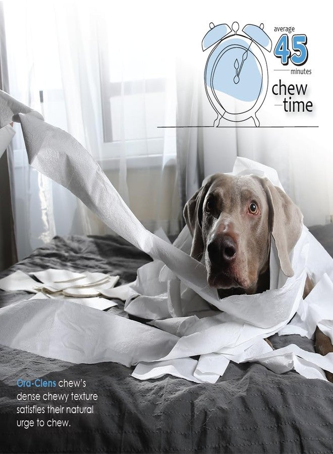 Ora-Clens Oral Hygiene Chews for X-Large Dogs-Enzymatic Dental Treats for Daily Oral Care, Cleans Teeth and Freshens Breath, Reduces Plaque, Bacteria and Tartar Build Up Without Brushing-15 Chews - Image 5