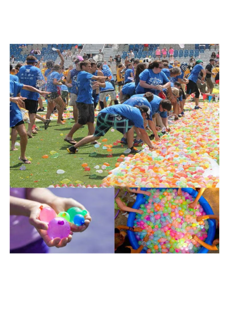 THE ARTFUL BLEND 444 Pieces Durable Premium Quality Water Balloons | Quick-Connect Technology, 111- per Pack, Total 4 packs  - Image 5