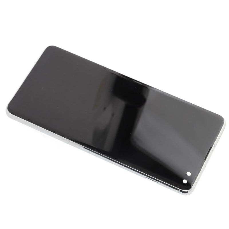 Quality Assurance 6.4inch Phone LCD Screen Replacement, Full Intact Display Touch Assembly for S10 Plus, Ideal for Screen Related Problems, Repair Tool Kit Included (Silver) - Image 2