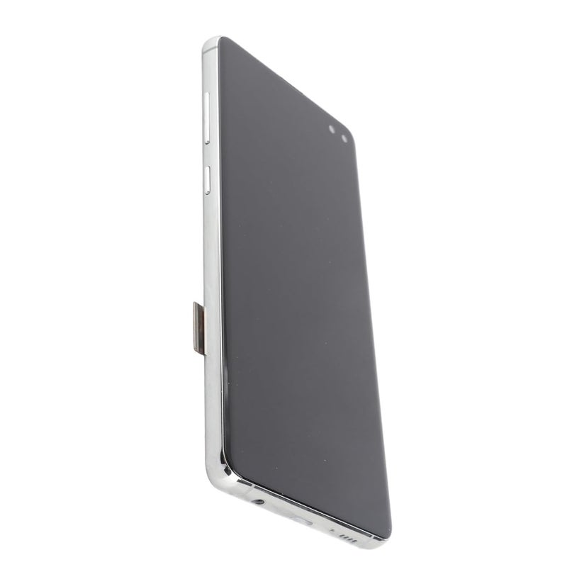 Quality Assurance 6.4inch Phone LCD Screen Replacement, Full Intact Display Touch Assembly for S10 Plus, Ideal for Screen Related Problems, Repair Tool Kit Included (Silver) - Image 4