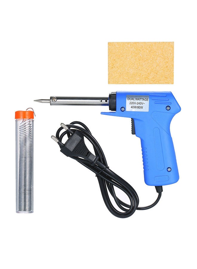 NIBEMINENT Electric Soldering Iron Gun Blue/Black/Silver 20centimeter  - Image 1