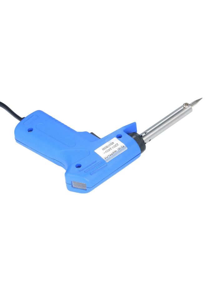 NIBEMINENT Electric Soldering Iron Gun Blue/Black/Silver 20centimeter  - Image 3