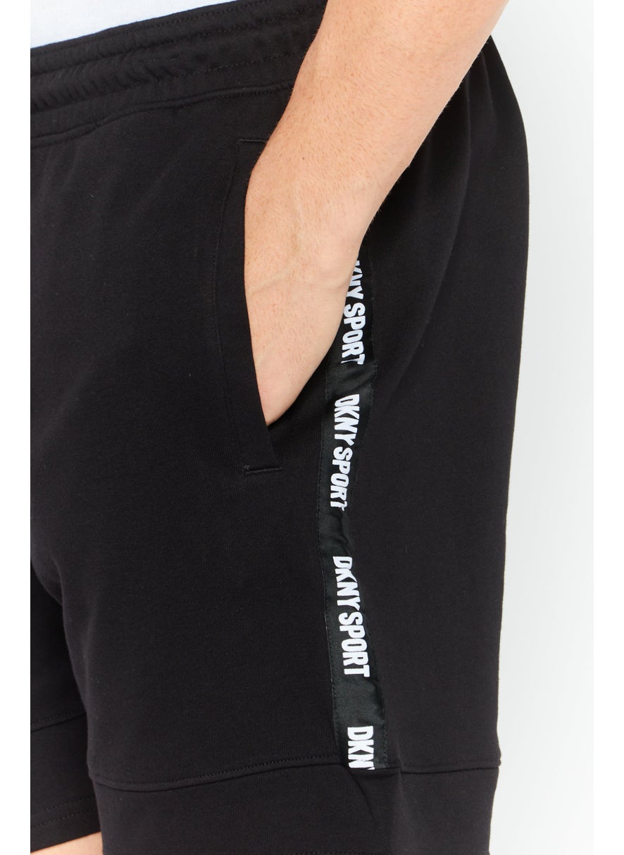 DKNY Sport Men Sportswear Fit Training Short, Black  - Image 2
