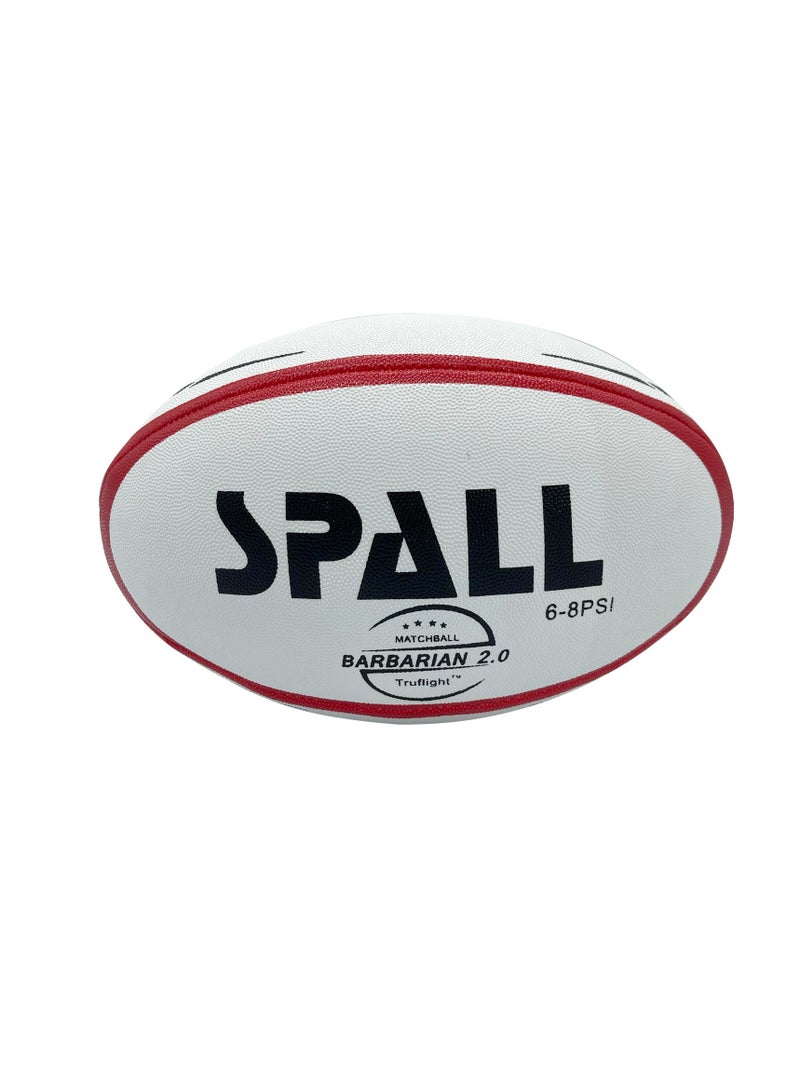 Spall Rugby Ball For Youth And Adult Players Sports Outdoor Professional Synthetic Rubber Grade Supe Grip Heavy Duty And Durable Hand Stitched Football Standard Training Official Balls - Image 1