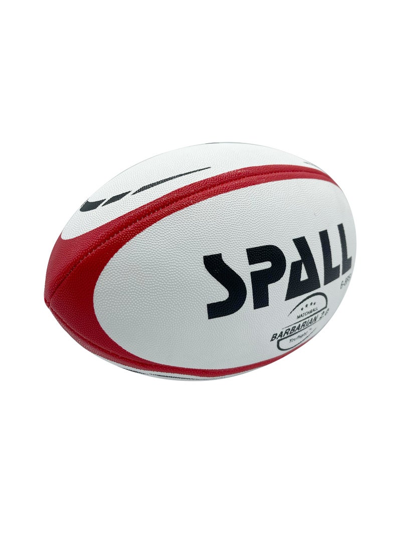 Spall Rugby Ball For Youth And Adult Players Sports Outdoor Professional Synthetic Rubber Grade Supe Grip Heavy Duty And Durable Hand Stitched Football Standard Training Official Balls - Image 5