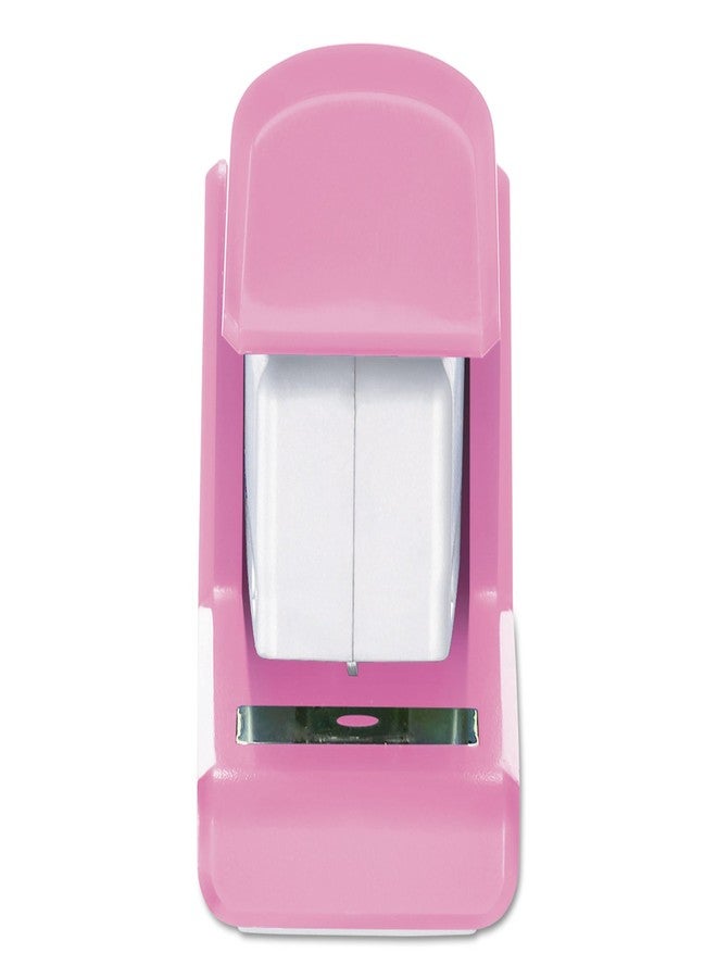 PaperPro 1588 - Pink Ribbon Compact Stapler, 15-Sheet Capacity, Pink/White - Image 4