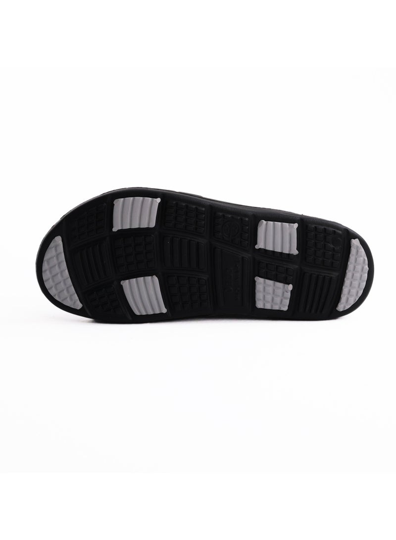Onda Onda Panama Comfortable, Light Weight & Stylish Slide Sandal for Men - Black & Grey - 40/41  - Image 5
