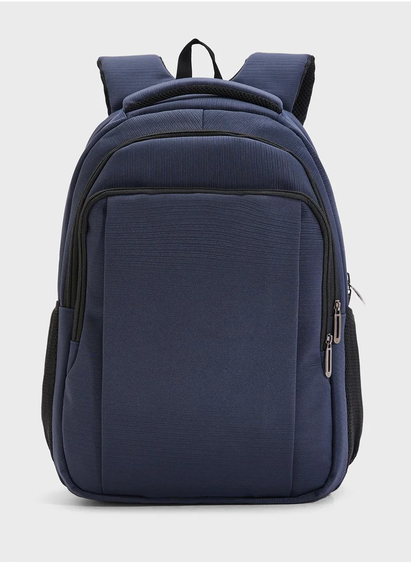 روبرت وود Multiple Compartment Padded Backpack