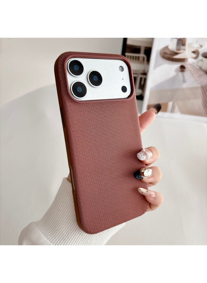 Premium Tech Fabric Magnetic Phone Case for iPhone 17 Pro Max with Camera Control Button, Luxury Woven Shockproof Protective Cover - Image 1