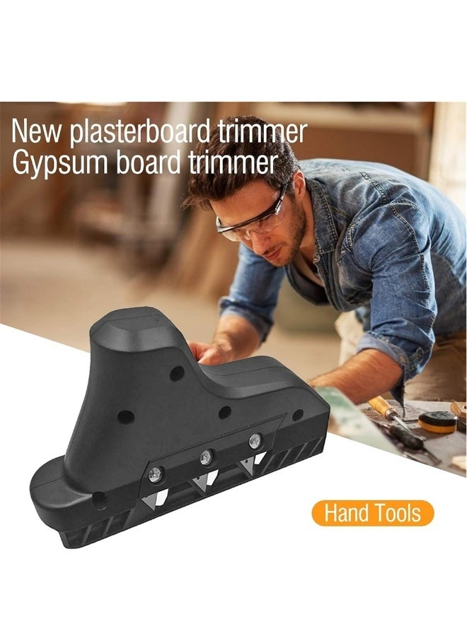 Woodworking Flat Plane Edge Hand Planer, Plasterboard Edger Gypsum Board Hand Plane Drywall Edge Chamfer Woodworking Hand Tool - Image 2